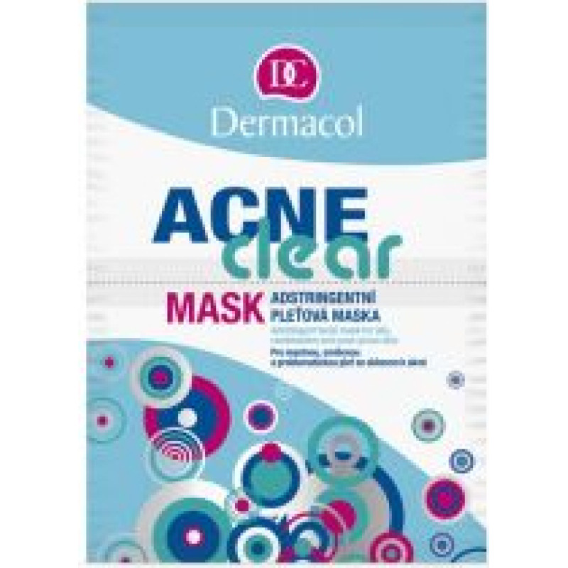 Dermacol Acneclear (oily, combination and problematic skin) - Astringent Facial Mask