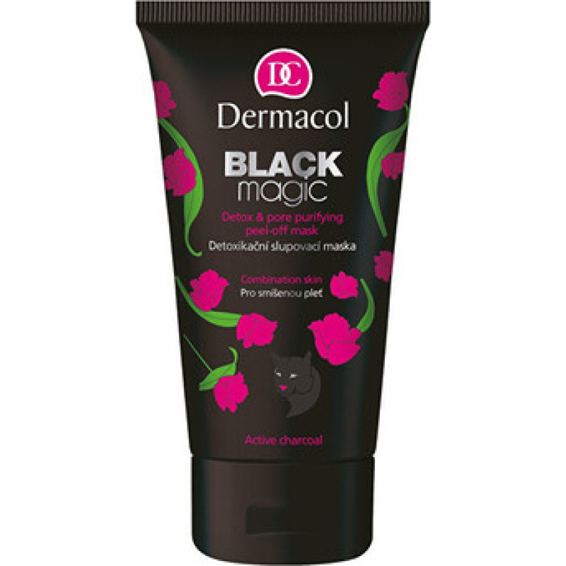 Dermacol Black detox Peeling Mask Black Magic (Detox & Pore Purifying Peel-Off Mask) 150 ml
