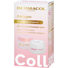 Dermacol Collagen Duopack - D&aacute;rkov&aacute; sada pleťov&eacute; p&eacute;če