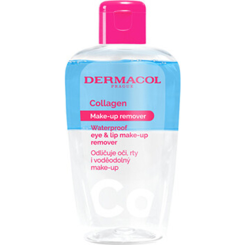 Dermacol Collagen Waterproof Eye & Lip Make-up Remover - Dvouf&aacute;zov&yacute; odličovač voděodoln&eacute;ho make-upu