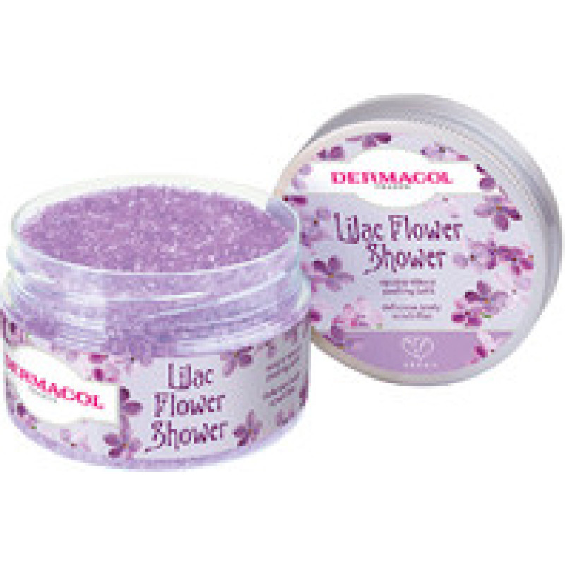 Dermacol Flower Care Delicious Body Scrub ( Lilac )