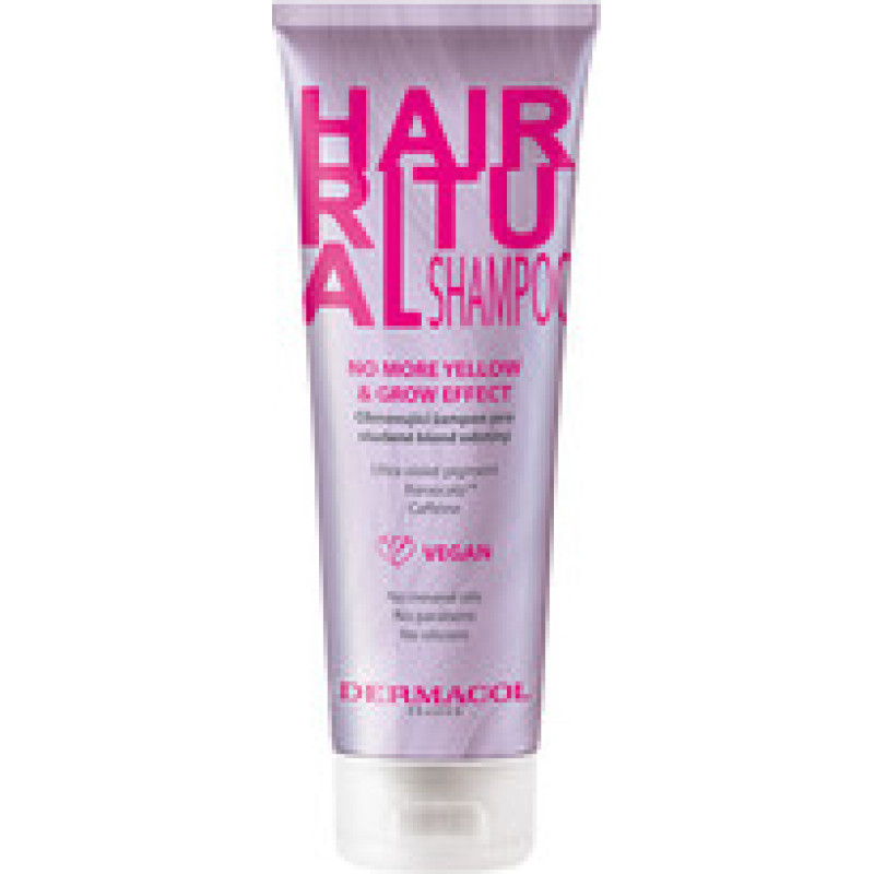 Dermacol Hair Ritual No More Yellow & Grow Effect Shampoo (cold blonde shades)