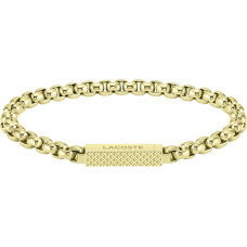 Stylish gold-plated bracelet for men L`Essentiel 2040124 - Length: 19 cm
