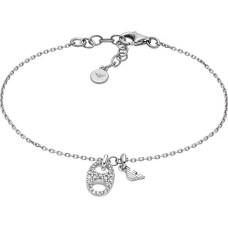 Women´s silver bracelet with cubic zirconia EG3631040