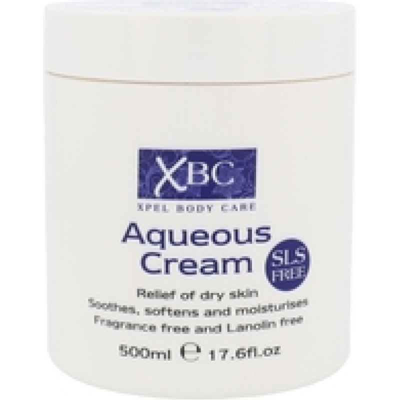 Xpel Body Care Aqueous Cream SLS Free - Body cream for skin hydration