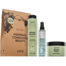 Matu kopšanas komplekts Lakmé Teknia Organic Balance Pack Organic Balance: šampūns,300 ml + maska ,250 ml + eļļa, 200 ml