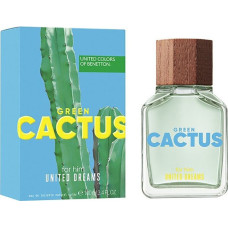 Benetton United Dreams Green Cactus Tualetes ūdens EDT 100 ml