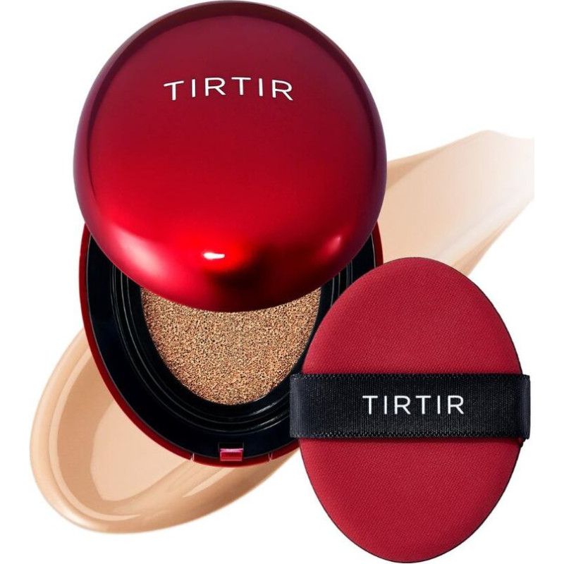 TIRTIR MASK FIT RED CUSHION 24W SOFT BEIGE - Pamatnes spilventiņš 24 Warm Soft Beige tonis