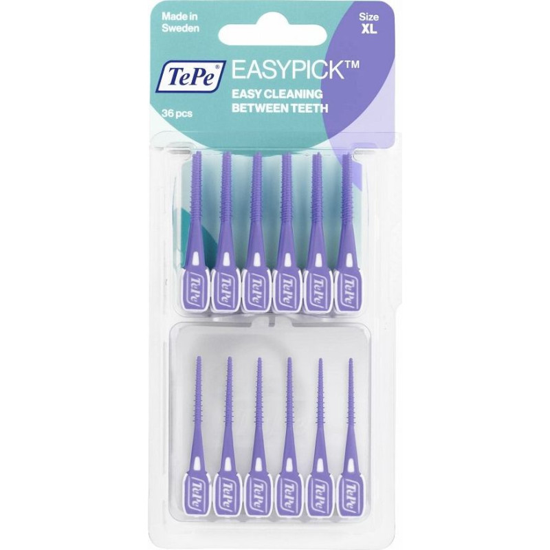 TePe EasyPick starpzobu birstītes 36 gab XL