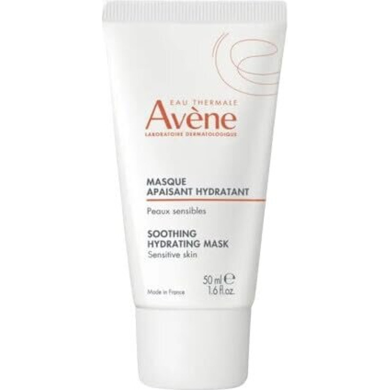 Sejas maska Avène Soothing Radiance Mask jutīgai ādai, mitrinoša, 50 ml
