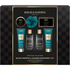 Baylis & Harding Men Gift Collection ( Black Pepper & Ginseng ) - D&aacute;rkov&aacute; sada p&eacute;če o tělo ( 7 ks )