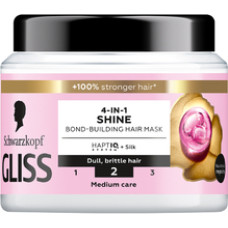 Schwarzkopf Professional Gliss Shine 4-in-1 Hair Mask - Maska pro matn&eacute; a l&aacute;mav&eacute; vlasy