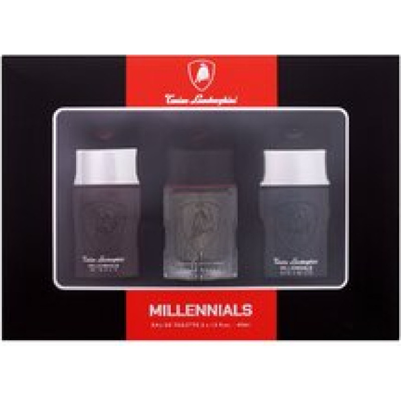 Lamborghini Millennials Gift set Millennials EDT 40 ml and Millennials Winner EDT 40 ml and Millennials Dinamico EDT 40 ml