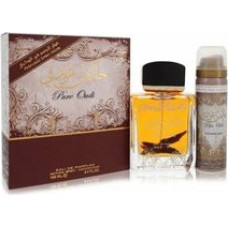 Lattafa Perfumes Pure Oudi Gift set EDP 100 ml and deospray 50 ml