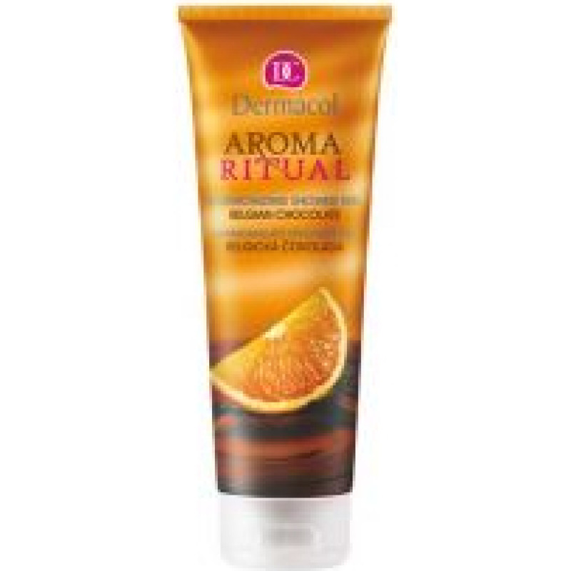 Dermacol Harmonizing Ritual Aroma Shower Gel (Belgian chocolate with orange) - Balancing Cleansing Gel