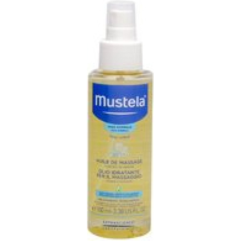 Mustela B&eacute;b&eacute; Baby Oil - Moisturizing massage oil for babies from birth