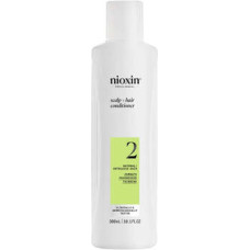 Nioxin System 2 Scalp + Hair Conditioner - Kondicion&eacute;r pro pokročile ř&iacute;dnouc&iacute; nebarven&eacute; vlasy