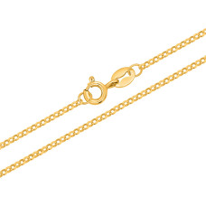 Gold-plated Rolo chain CN007Y - Length: 40 cm