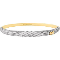 Solid bicolor bracelet with cubic zirconia Premium MKJ8539931