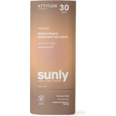 Attitude Tinted Mineral Sunscreen Face Stick SPF 30 - T&oacute;novan&aacute; miner&aacute;ln&iacute; ochrann&aacute; tyčinka na obličej a rty