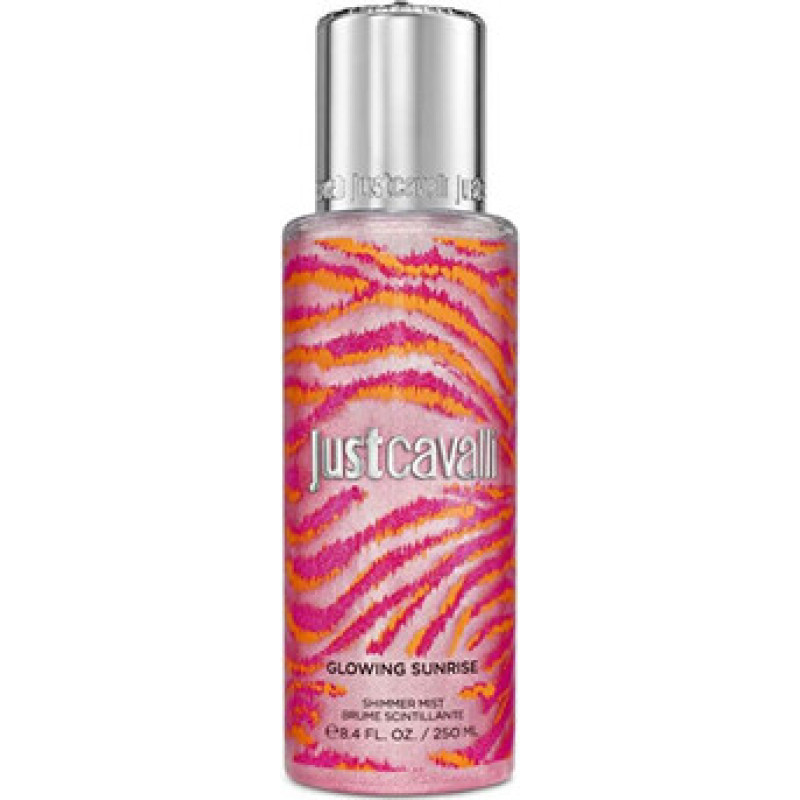 Cavalli Roberto Glowing Sunrise Třpytiv&yacute; tělov&yacute; sprej