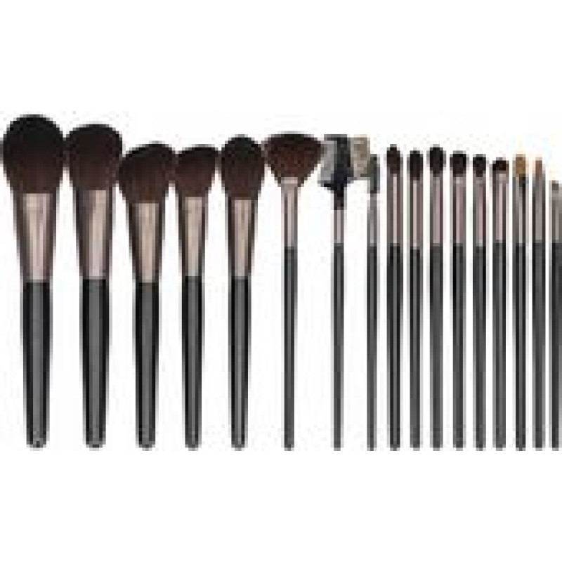 Mimo Makeup Brush Set Black ( 18 pcs )