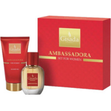 Gisada Ambassadora for Women D&aacute;rkov&aacute; sada EDP 50 ml a sprchov&yacute; gel 100 ml