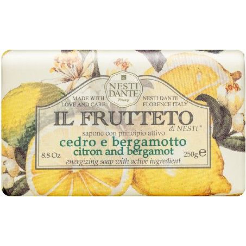 Nesti Dante Il Frutetto Soap Citron & Bergamot 250 g