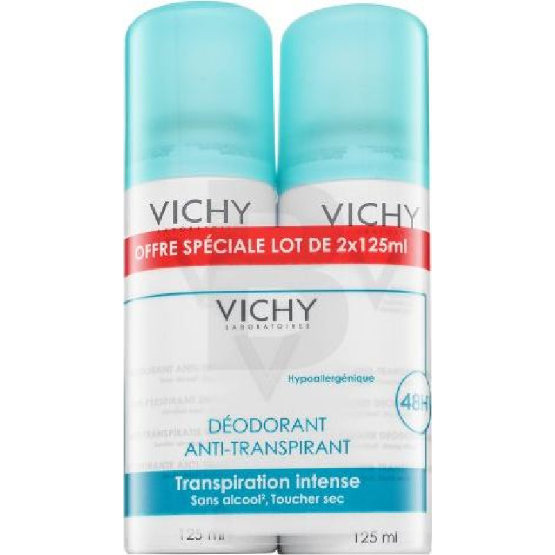 Vichy Déodorant Anti-Transpirant 48H 2 x 125 ml