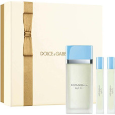Smaržu dāvanu komplekts Dolce & Gabbana Light Blue 3-daļīgs EDT 100 ml + 2 x 10 ml