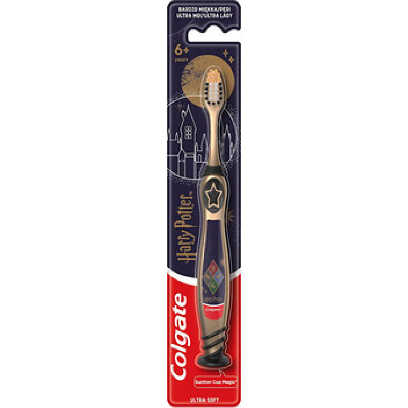 Colgate Kids Harry Potter Extra Soft Toothbrush ( 6+ let ) - Zubn&iacute; kart&aacute;ček