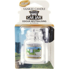 Automašīnas smaržas Yankee Candle Car Jar Ultimate Clean Cotton