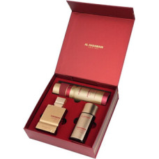 Al Haramain Amber Oud Ruby Edition D&aacute;rkov&aacute; sada EDP 75 ml, EDP 30 ml a deospray 200 ml