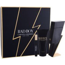 Carolina Herrera Bad Boy Gift set EDT 100 ml, shower gel 100 ml and miniature EDT 10 ml