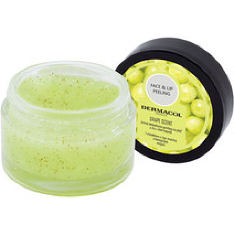 Dermacol Detoxifiying Face and Lip - Detoxifying sugar peeling for face and lips