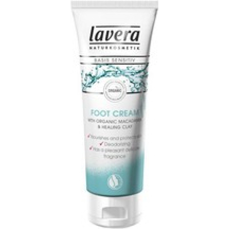 Lavera Natural Foot Cream Basis Sensitive 75 ml