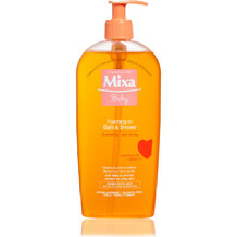 Mixa Oil Foaming Bath and Shower - Baby Oil Foaming Bath