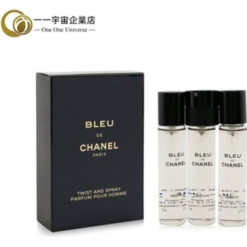 Chanel Bleu de Chanel Parfum (3 x 20 ml) refills