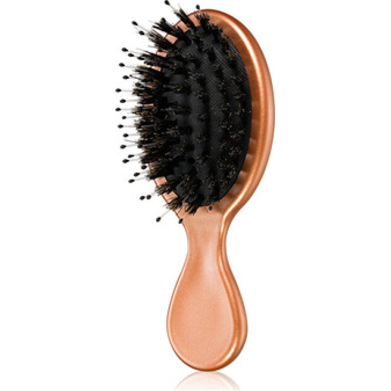 Brushart Boar Bristle Paddle Hairbrush Travel - Cestovn&iacute; kart&aacute;č