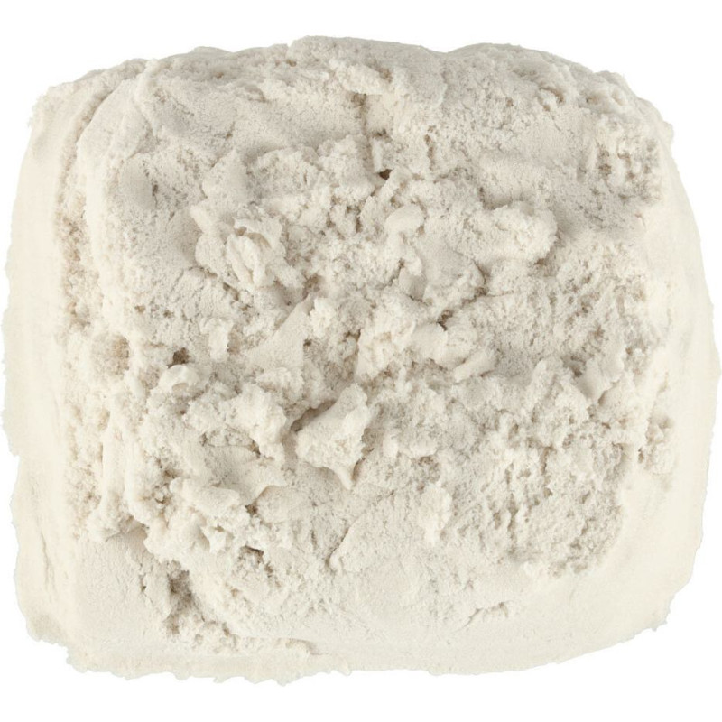 Kinētiskās smiltis, 1 kg, baltas