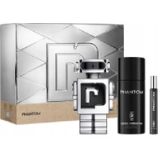 Paco Rabanne Phantom Gift set EDT 100 ml, deospray 150 ml and miniature EDT 10 ml