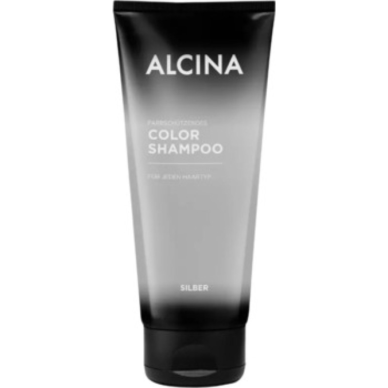 Alcina Color Shampoo Silver - T&oacute;novac&iacute; &scaron;ampon pro platinově blond a &scaron;ediv&eacute; vlasy