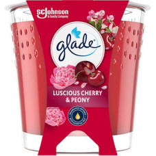 Glade Luscious Cherry & Peony Candle - Vonn&aacute; sv&iacute;čka
