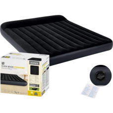 Intex Large Double Air Mattress 203x183x25 cm Bed with Headboard INTEX 64144
