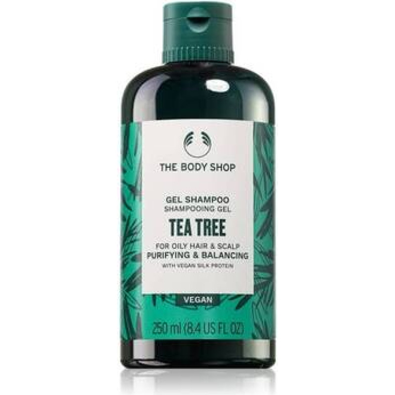 The Body Shop Tea Tree Gel Shampoo (oily hair)