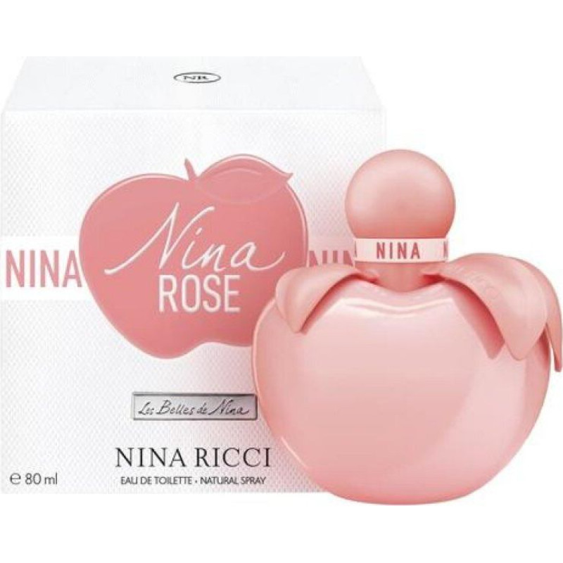 Tualetes ūdens Nina Ricci Rose EDT sievietēm, 80 ml