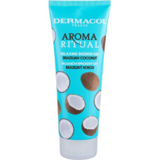 Relaksējoša dušas želeja Dermacol Relaxing Shower Gel Brazilian Coconut Aroma Ritual (Relaxing Shower Gel) 250 ml
