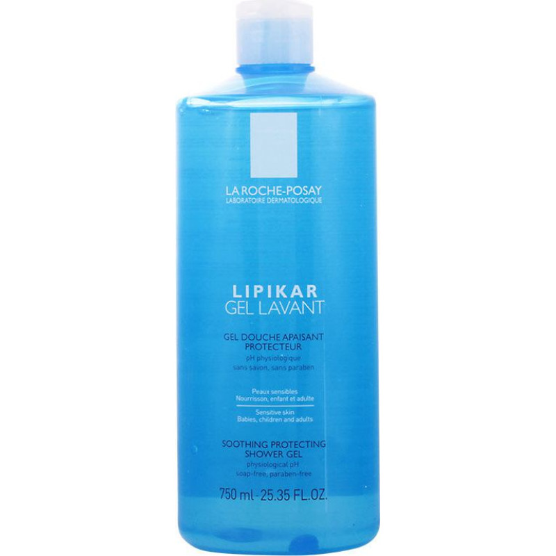 La Roche Posay Lipikar Gel Dušas Mazgāšanas Mitrinošs Aizsargājošs 750ml