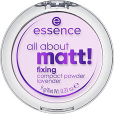 Essence All About Matt! Lavender Fixing Powder - Kompaktn&iacute; pudr 9 g