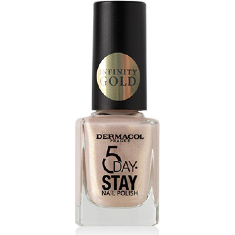 Dermacol Infinity Gold Nail Polish - Dlouhotrvaj&iacute;c&iacute; lak na nehty 11 ml